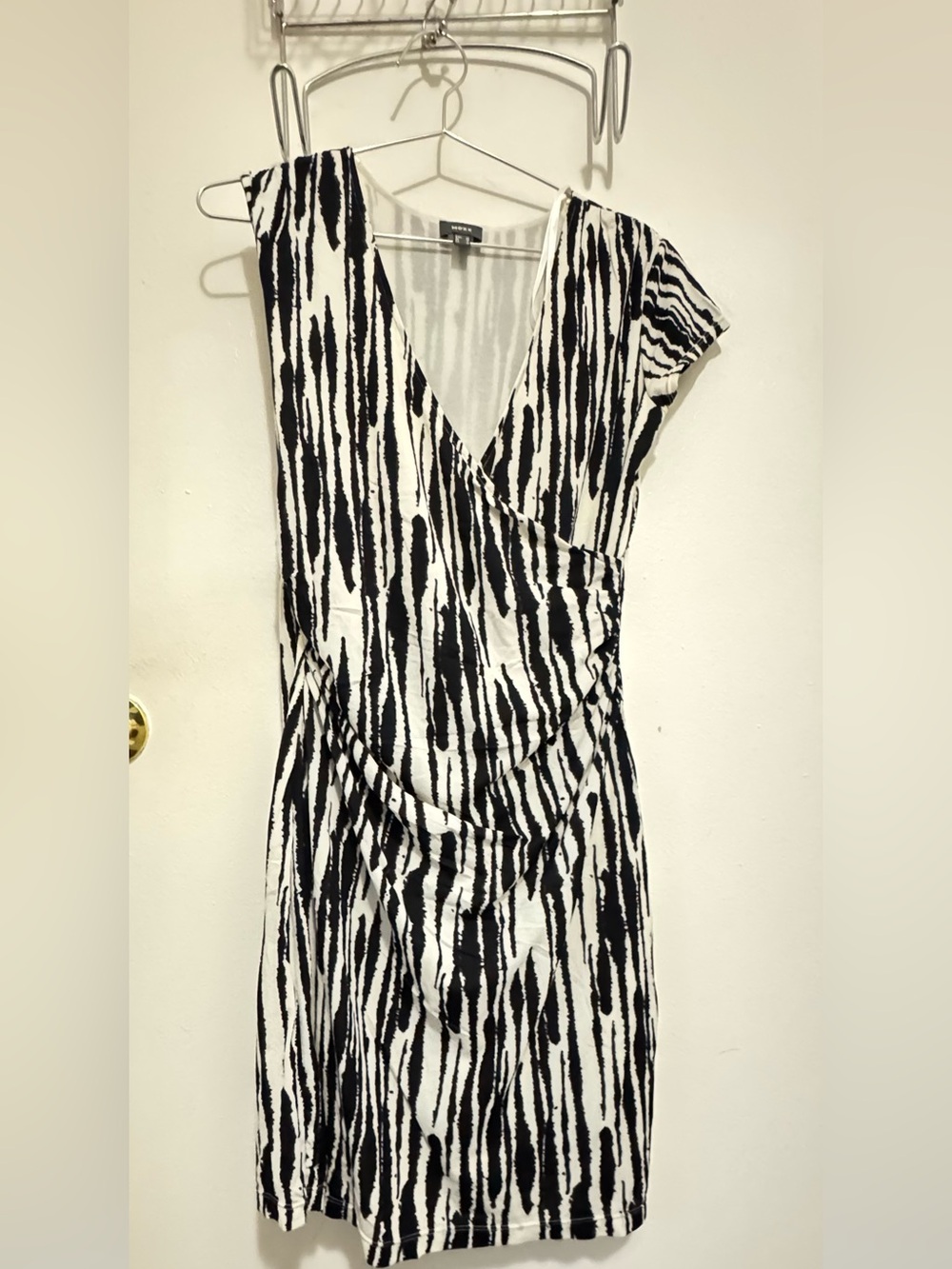 Black & White Patterned Wrap Dress & 9 more dresses